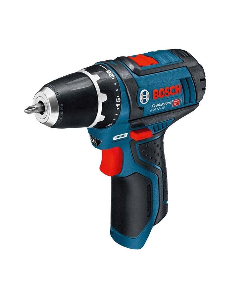 Trapano Avvitatore BOSCH GSR 12V-15 (2 x 6,0 Ah + GAL12V-40 + L-Boxx 102)