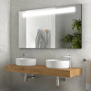 Mensolone bagno 120 cm sospeso in rovere africa - Sumo