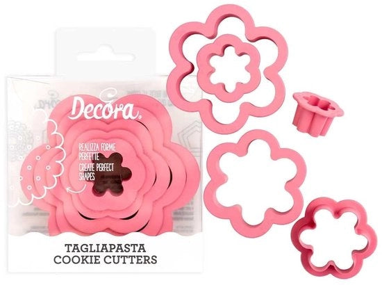 Set di 6 punteruole per decorazione, altezza 1,5 2,5 3,5 5 6,5 8 H, diametro 2,2 cm, assortito