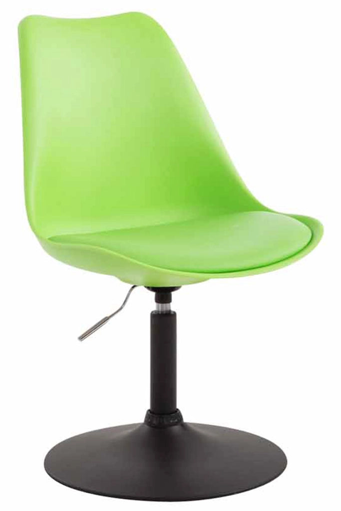 Sedia da pranzo MAVERICK in polipropilene nero,verde