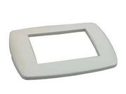 15pz placca 3 posti "millennium" bianca - 3 posti - mm.123x84h.(7843.t.b) cod:ferx.fer153744