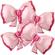 Decorazioni per Feste - Ballooni Striscianti in Alluminio - 89 cm - 4 pezzi - Decorazioni per Festa di Compleanno e Baby Shower - Rosso