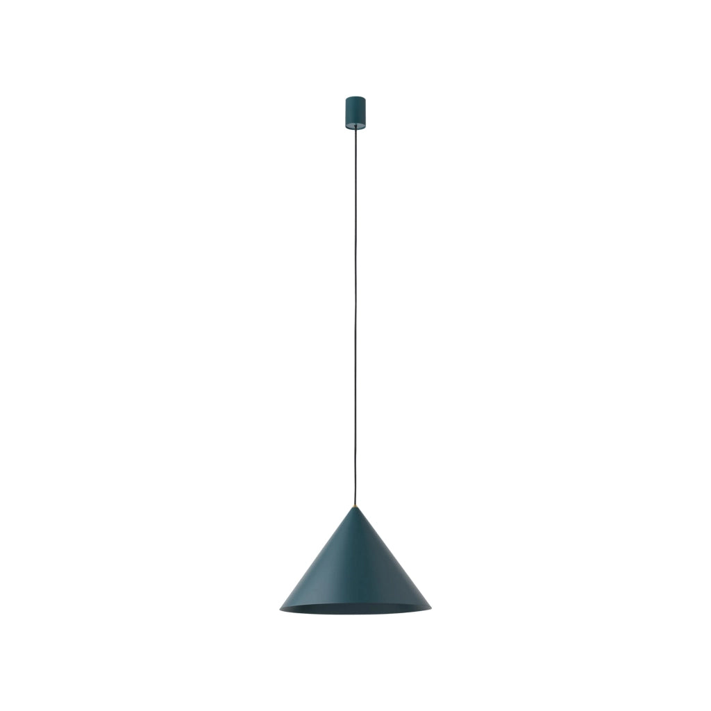 Lampada a sospensione Nowodvorski Zenith 8003 verde Ø35