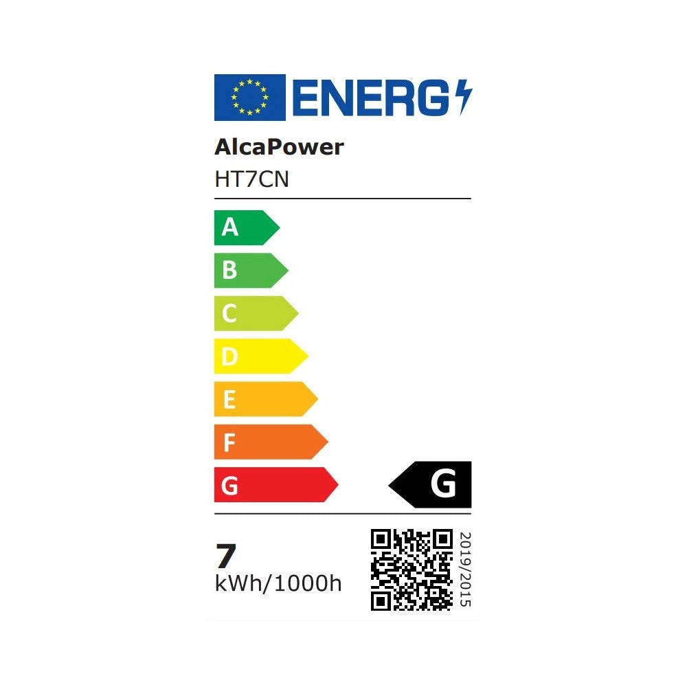 Alca power c37 7w 220v 560lm 4000k e14 lampada mini oliva a led box da 3pz
