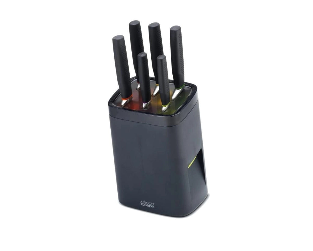 Joseph Joseph LockBlock 7 pz Set di coltelli/coltelleria con ceppo