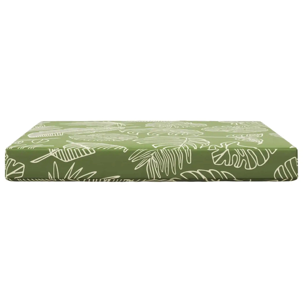 Cuscino per divano da esterno Design a foglia 80 x 80 x 8 cm