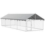 Gabbia per Cani da Esterno con Tetto 600x200x150 cm CFW2711436