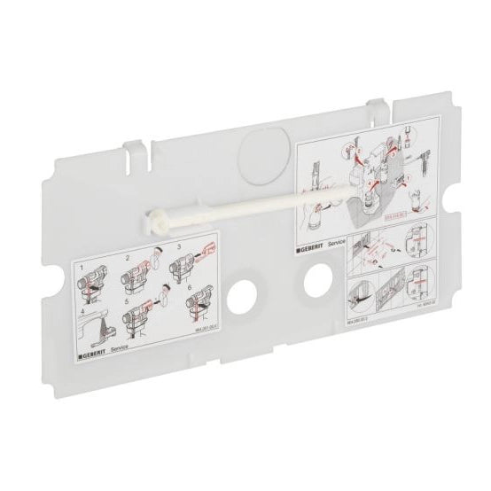 PLACCA DI PROTEZIONE PER CASSETTE TWINLINE- GEBERIT- pezzi 1