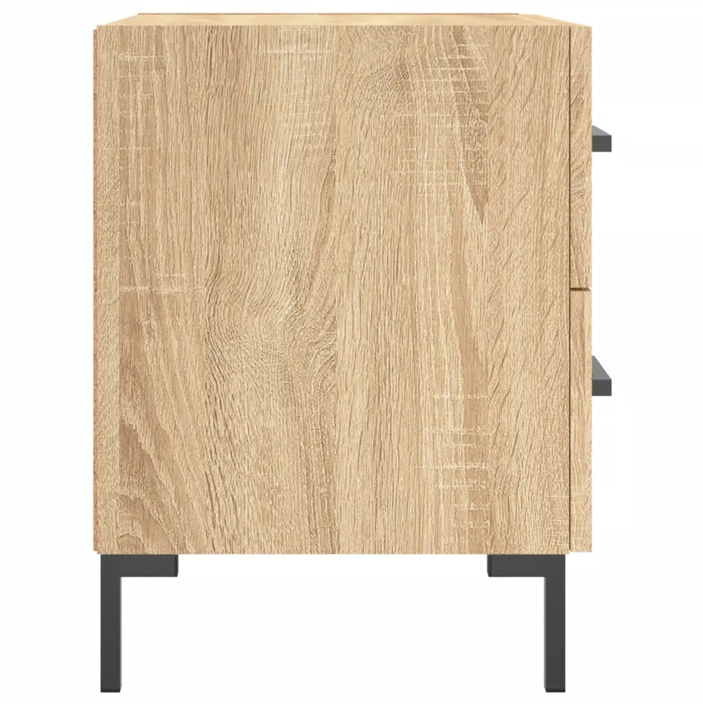 Comodino Rovere Sonoma 40x35x47,5 cm in Legno Multistrato 827314