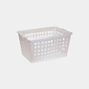 Cesta Pane Forata Grande in Plastica Bianca 77,5 x 53,5 x 40 cm