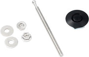 Kit di Chiusura Rapida Universale con Dado a Pino e Pedale a Doppia Faccia per Clip di Blocco 25mm di Diametro.