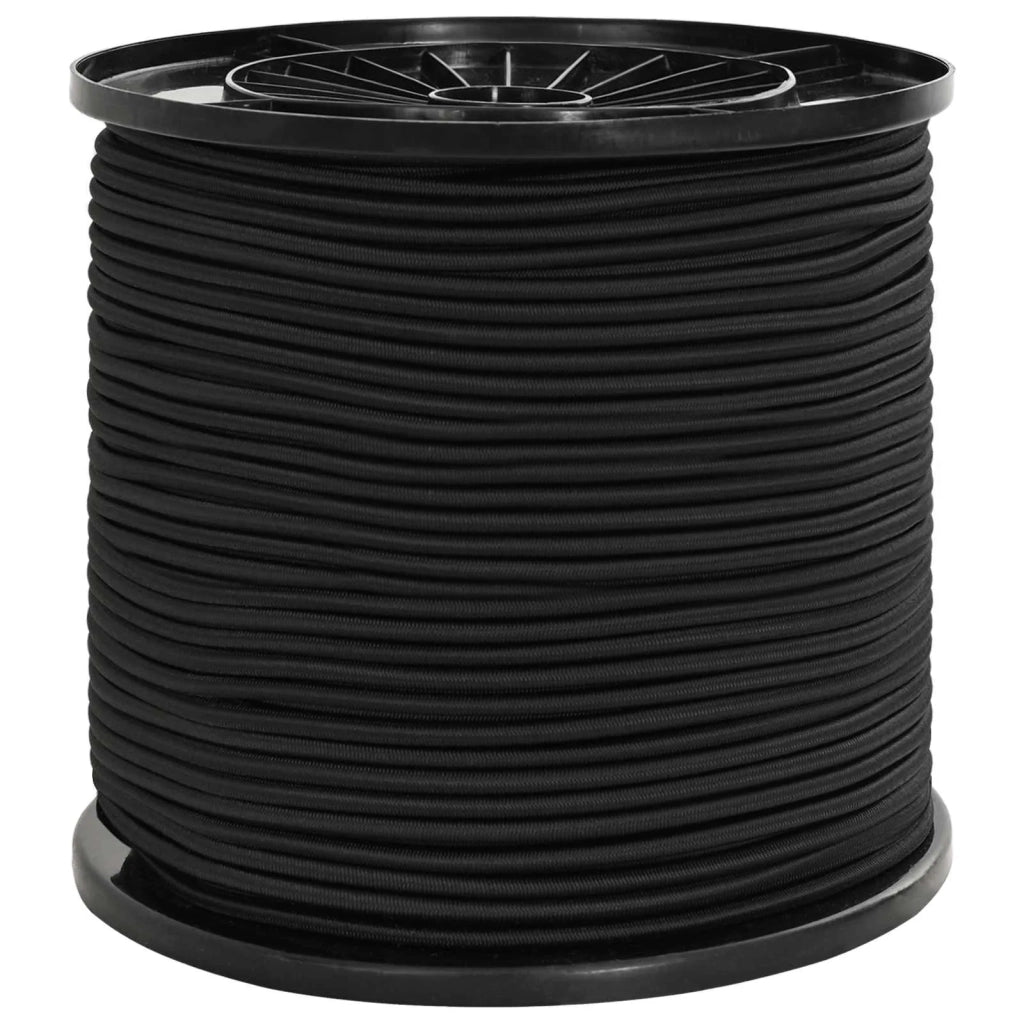 Corde Bungee 6 mm Nero PP e gomma 42047629