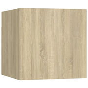 Comodino | Armadio da Notte | Mobiletto da notte Rovere Sonoma 30,5x30x30 cm in Truciolato