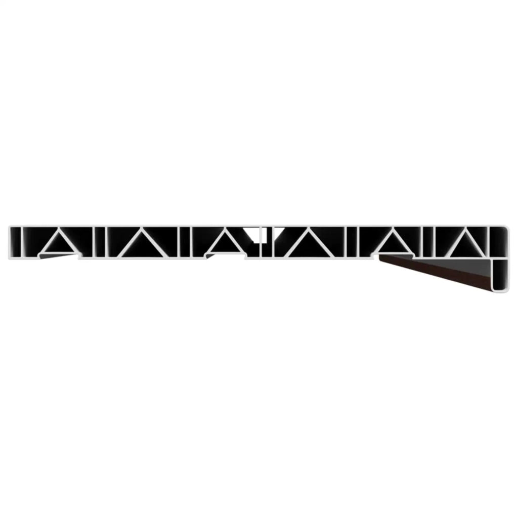 Soglia della Finestra Legno Marrone 140 x 35 x 4,5 cm PVC CFW4517983