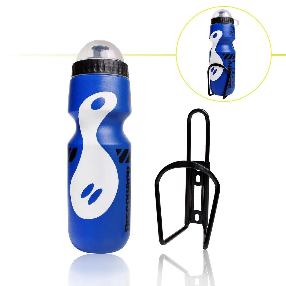 Trade Shop - Borraccia In Pvc Con Beccuccio Retraibile Tappo Anti Polvere Da 650 Ml Xc-2664 -
