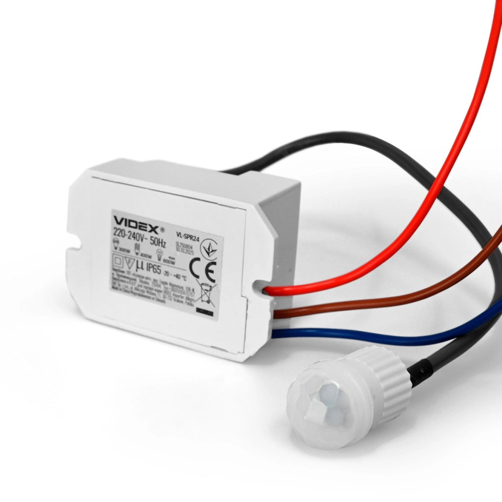 Sensore movimento PIR da incasso bianco IP65 Videx VL-SPR24