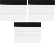 Set di sostituzione di supporti per vinile da 3 pezzi per auto e parete - Bianco
