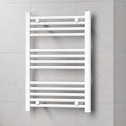 RADIATORE TERMOARREDO SCALDASALVIETTE BIANCO CON TUBOLARI Ø25MM MODELLO ELVIA - MM 840X500 WATT 414 INT.450  - MAM