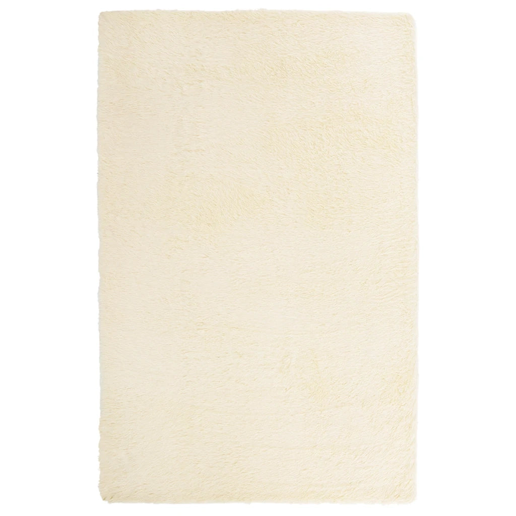 Tappeto del soggiorno | Tappeto Shaggy a Pelo Lungo NAVARRA Crema 130x200 cm poliestere