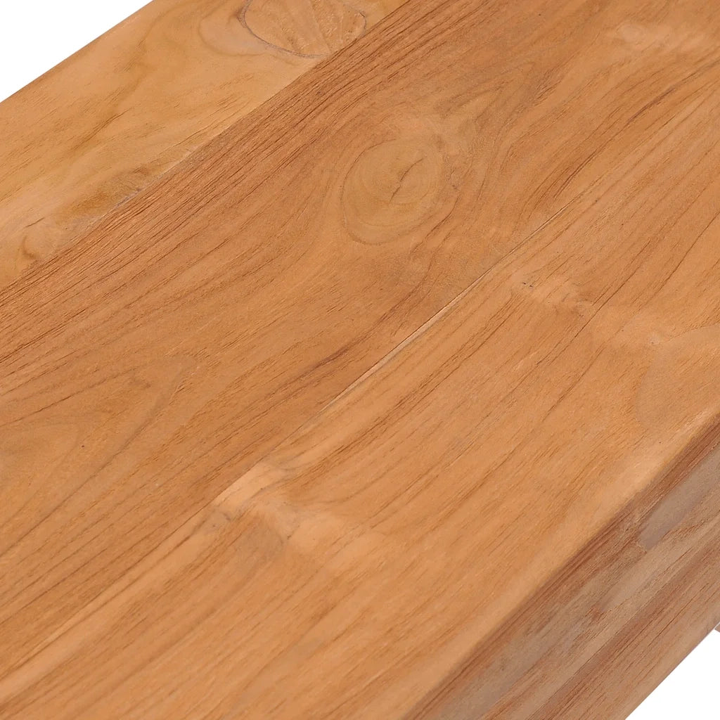 Tavolo Consolle | Tavolo d'Ingresso 110x35x75 cm in Legno Massello di Teak