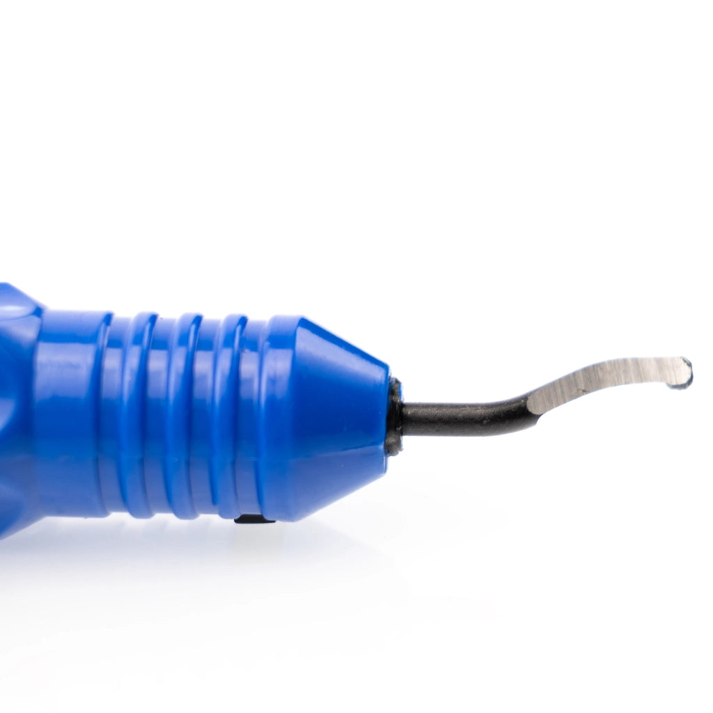 Gratuggia Manuale Rosfix – 10 Lame Intercambiabili | Acciaio Rapido, Manico Ergonomico | Per Metallo, Plastica, Legno