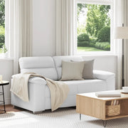Divano a 2 posti Bianco in Similpelle 160x81x84 cm 4105338