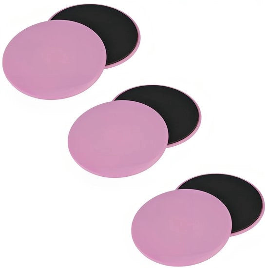 Dischi a Rotazione Biliardino a Doppia Faccia - 2 x Dischi - 18 cm - ABS/EVA - Leggeri - Duraturi - Sliders con Core