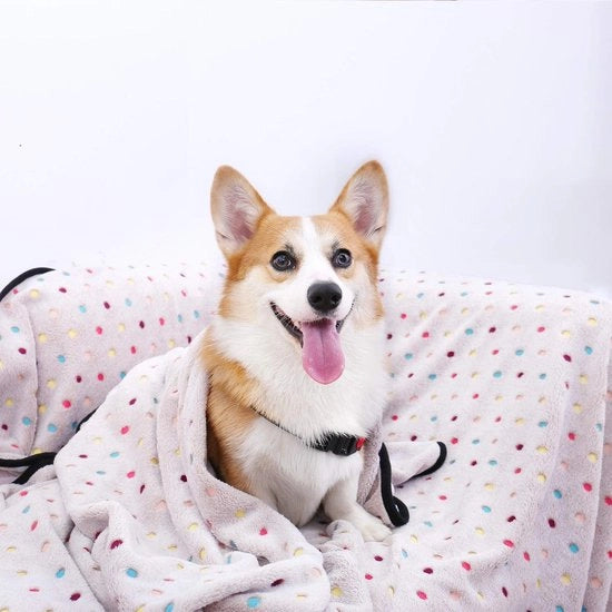 Dezen per cani, coperta per cani, asciugamano per cani, coperta per animale, coperta per letto di animale, (Dimensioni XL: 200 x 150 cm)