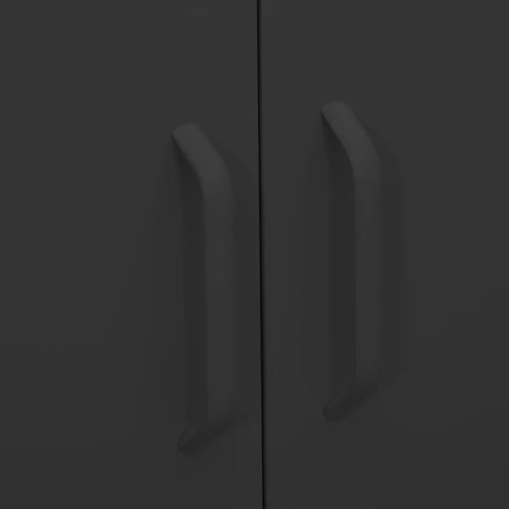 Armadietto Antracite 80x35x101,5 cm in Acciaio cod mxl 42760