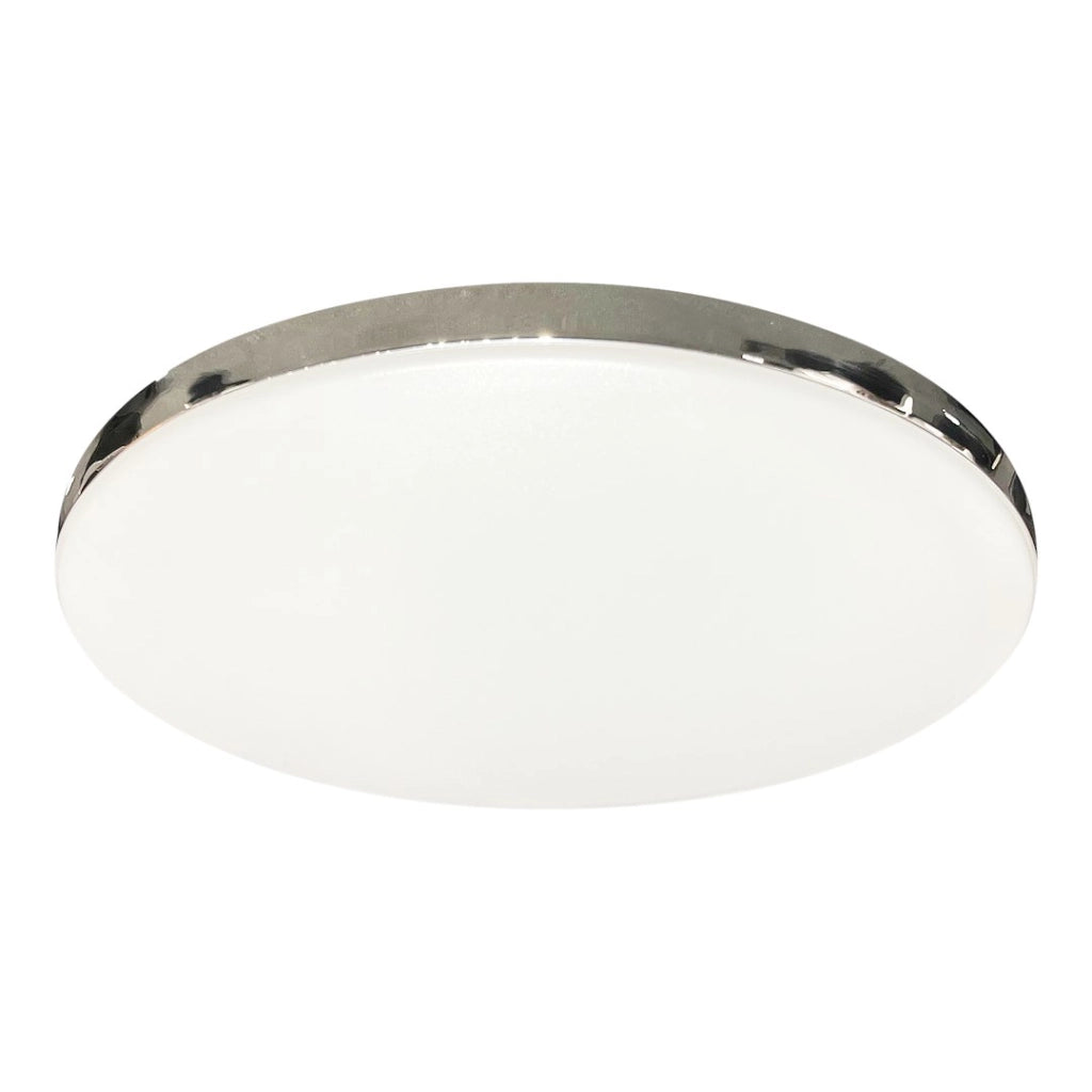 Plafoniera moderna cromata tonda Ø50 LED 36W 4000K
