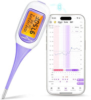Termometro Basale Intelligente con Display Grande e Illuminazione di Fondario per Monitoraggio della Gravidanza e Tracciamento della Temperatura Basale