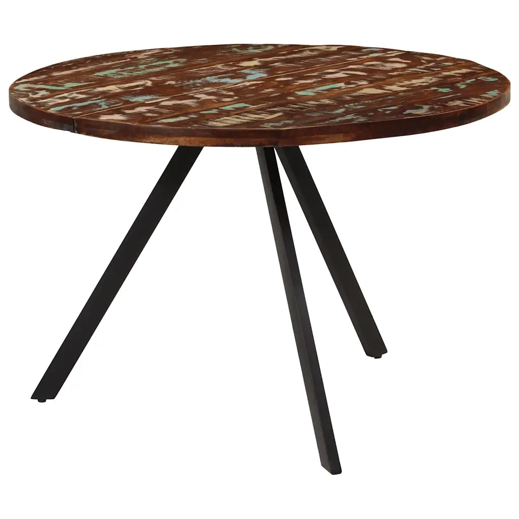 Tavolo da Pranzo 110x75 cm in Legno Massello di Recupero 338477