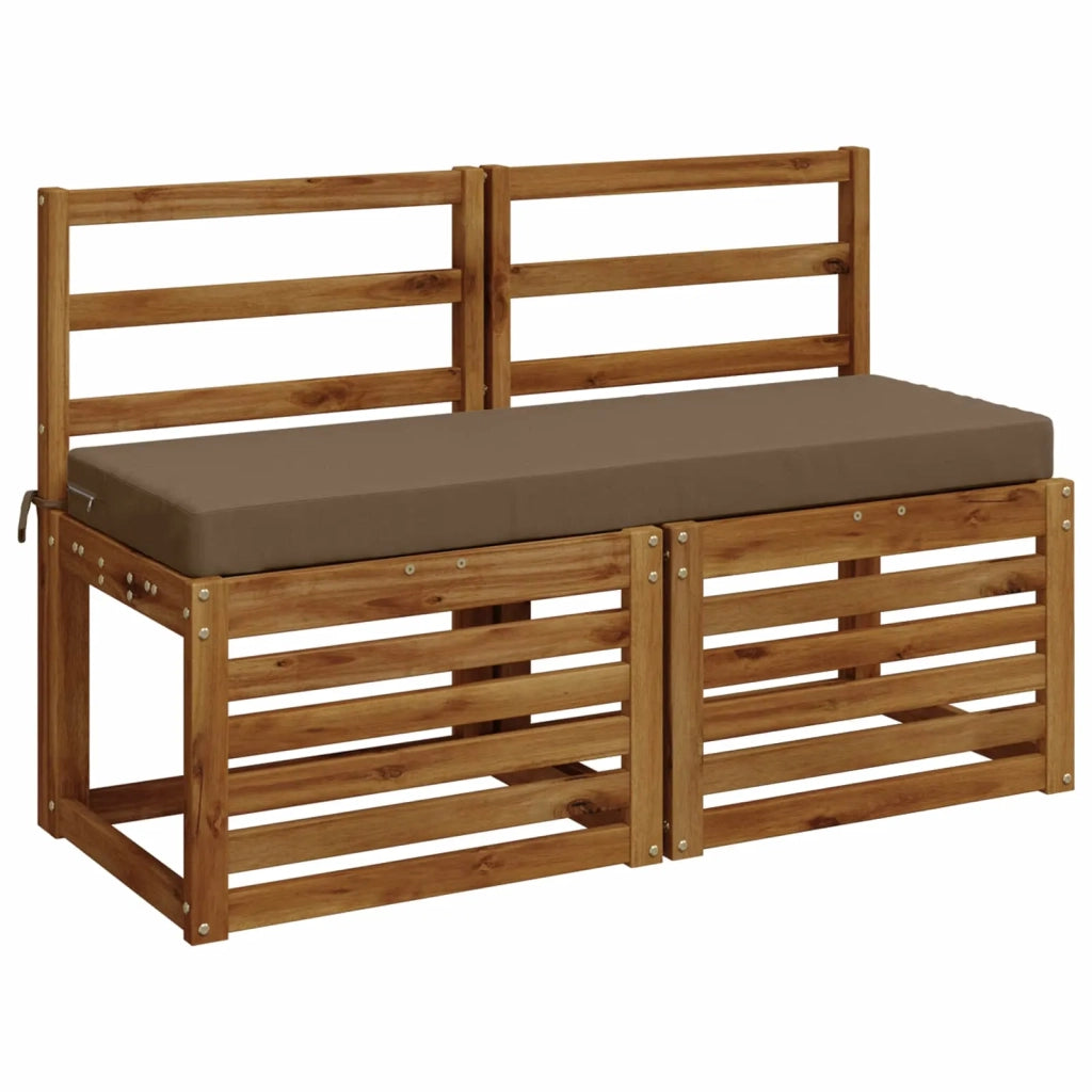 Cuscini per Panchina a 2 Pezzi SOEST 2 pz 100% Poliestere 949723