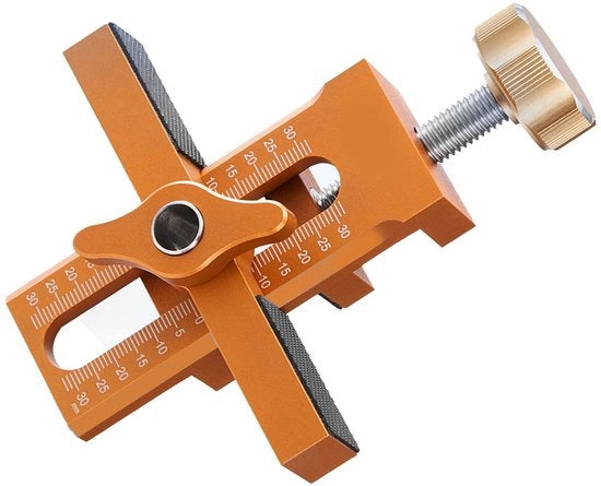 Installazione per cassetti Regolabile Strumento - Struttura in Alluminio Leggera - Cassetti Hardware Jig - Risparmio di Tempo - Braccio di Supporto - Regolazione di Altezza da 0 a 30 mm - Installazione di Porte