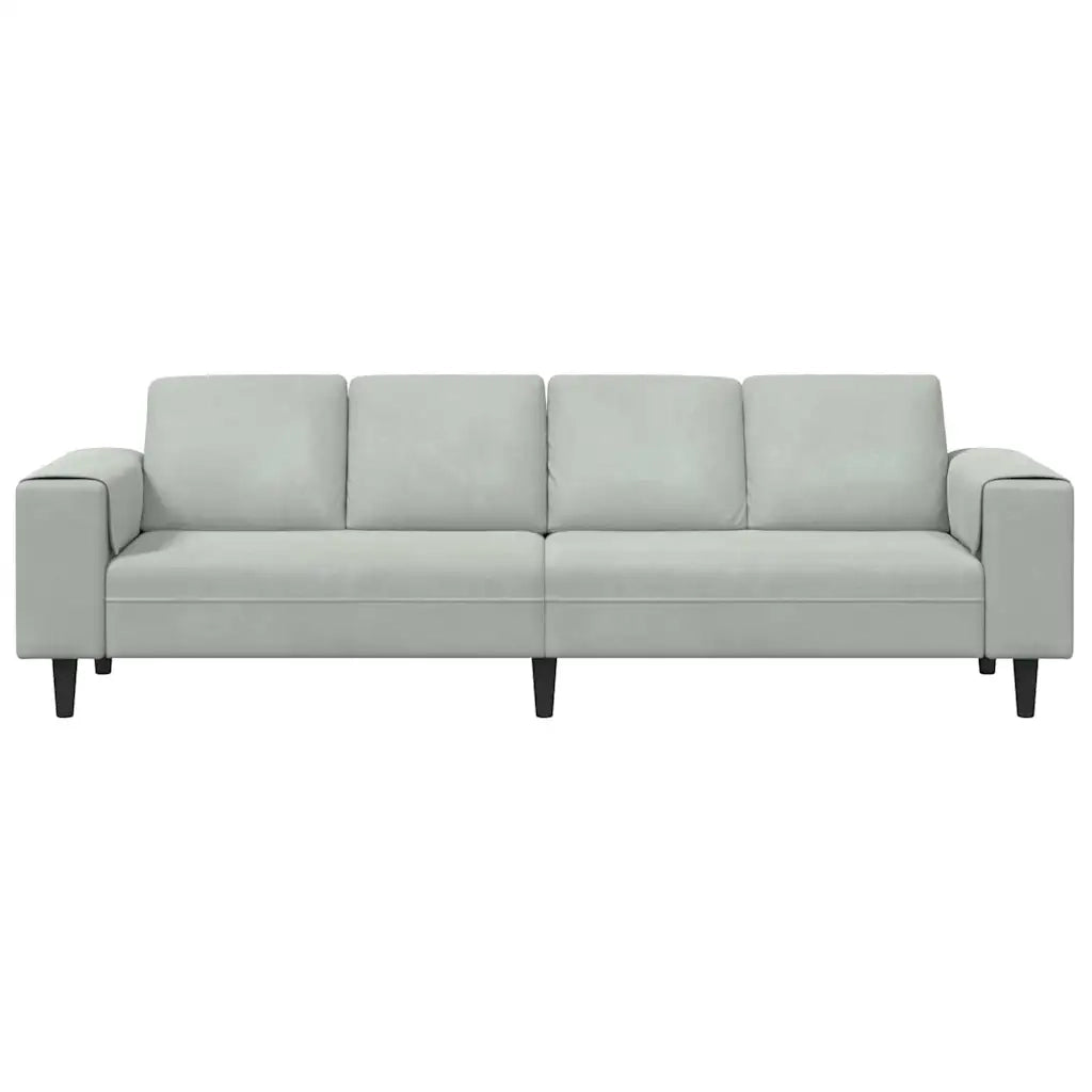 Divano | Divano da soggiorno | Sofa per Soggiorno Grigio chiaro 250 x 77 x 76 cm