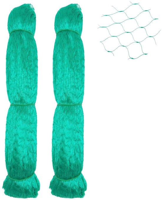 Rete di protezione per uccelli 10 x 4 m - Sostenibile - Leggero - Protezione per verdure e frutta - Rete per grandine - Struttura a maglia fina - Rete per piante
