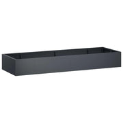 Muro di contenimento 8 pz 300 x 100 x 30 cm Acciaio Antracite 3449242