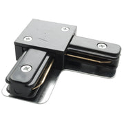 Connettore angolare bianco binario monofase giunto connessione ad L angolo 90 COLORE NERO