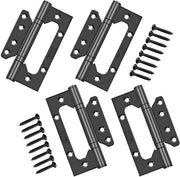 Serrature per porte 4" - Acciaio inossidabile - 4 pezzi - Con viti - 100mm - Resistente agli urti - Facili da installare - Maniglie per porte