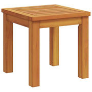 Tavolino da Giardino | Tavolo laterale Olio Naturale 35 x 35 x 34 cm
