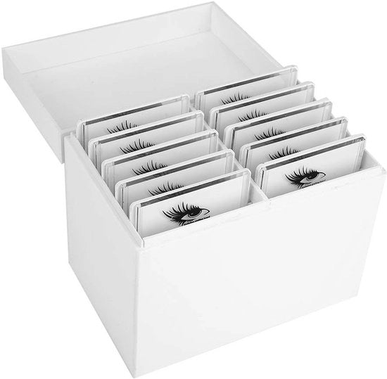 Organizzatore per occhiali da sole 10 strati - Display trasparente per occhiali da sole - Strumento di archiviazione - Organizzatore per donne - Accessori per occhiali da sole - Utile e pratico