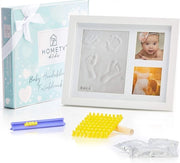 Fotolijstje per Bambino con Afdruk in Gesso per Bambini - Regalo di Nascita per Ragazzi Regalo di Nascita per Ragazze – Bambino di Nascita – Regalo di Nascita per Bambini Afdrukkenset
