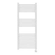 Termoarredo elettrico digitale bianco 120x50 cm 500w