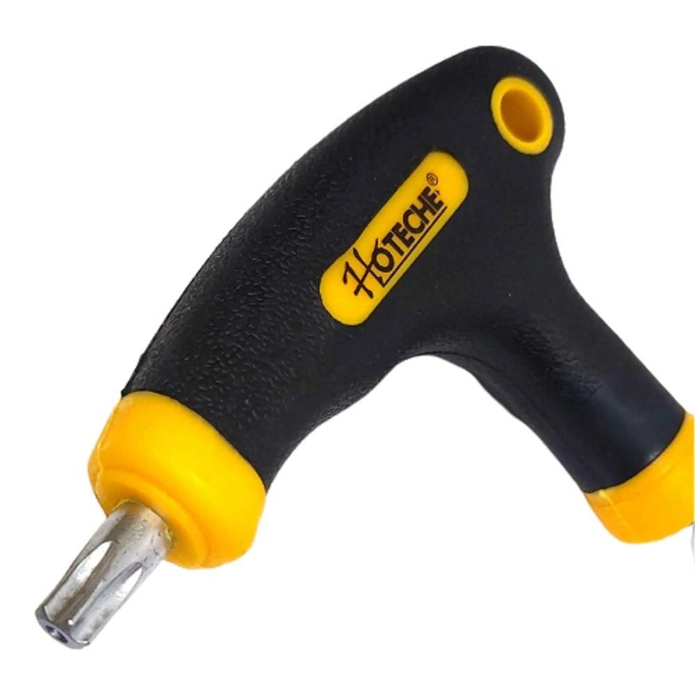 Trade Shop - Set 10 Pz Chiavi Torx Con Impugnatura A T Cacciaviti Manico Antiscivolo 262009 -