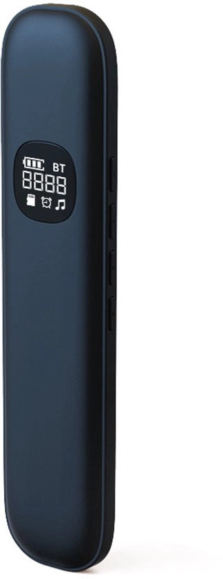 Slaapkussenluidspreker mini con guida ossea, bas stereo, Bluetooth, visualizzazione rumore bianco, supporto al sonno profondo, regolazione del volume e compatibile con cuffie da sonno (nero).
