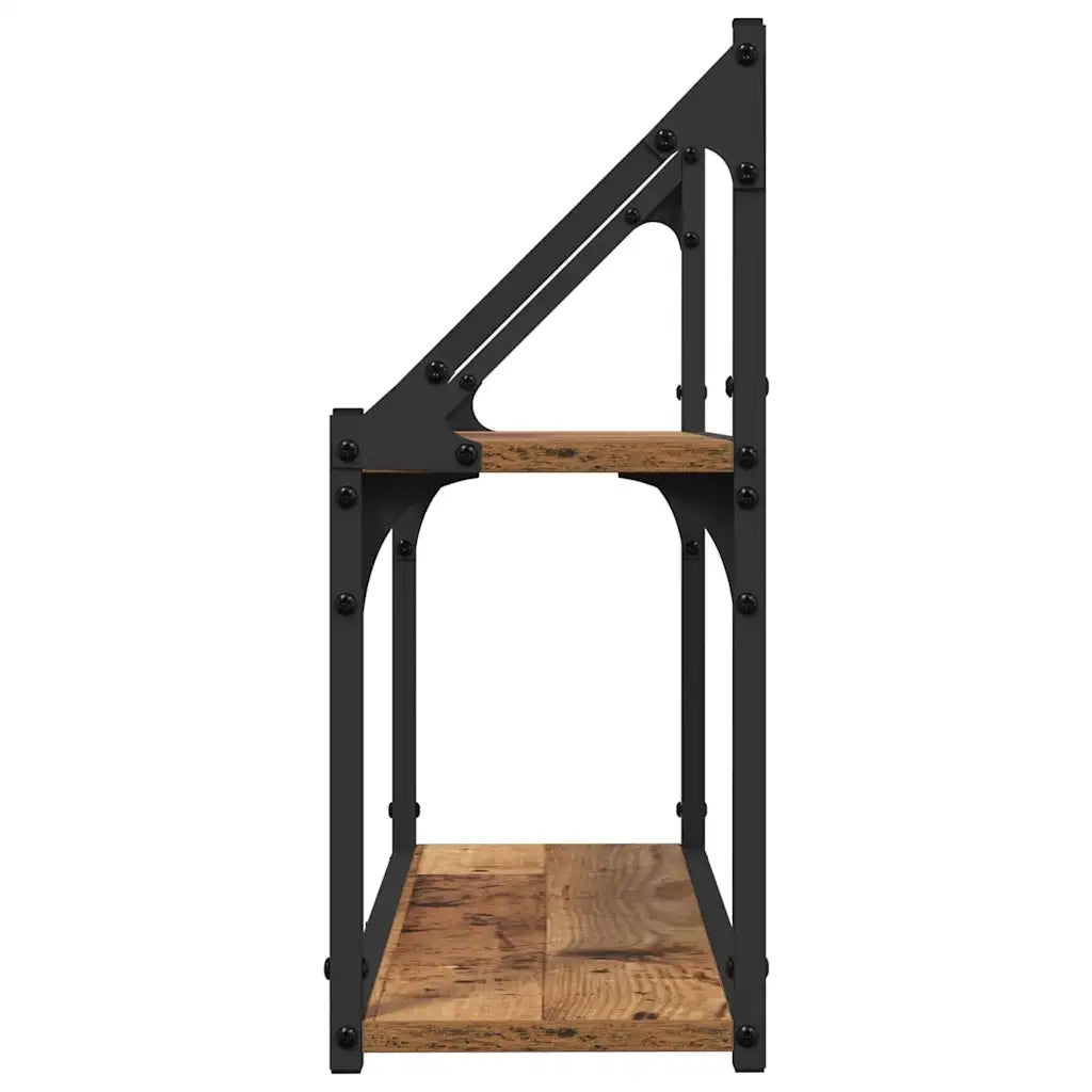 Scaffale da parete | Ripiano a parete | Mensola a parete Legno vecchio 60 x 21 x 51 cm
