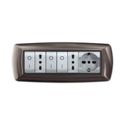 PLACCA LIFE LIVING PLAST ALLUMINIO NOTTE 7P