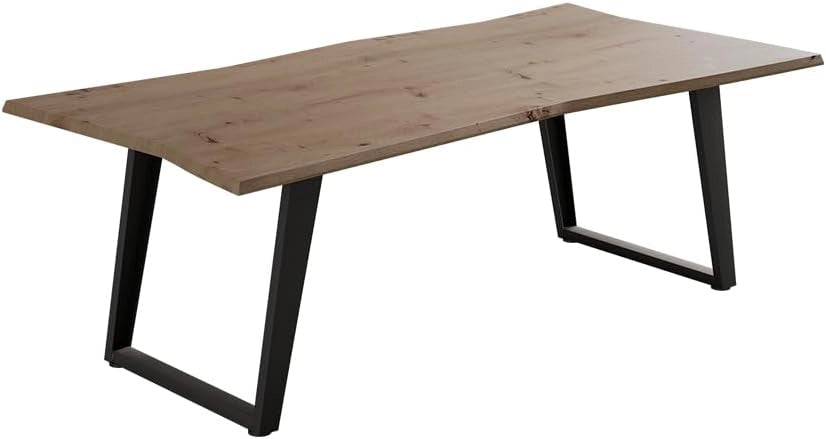 Tavolino da caffè Yan, Artigiano, 100 x 60 cm, adatto all'uso come tavolino da soggiorno o tavolino laterale
