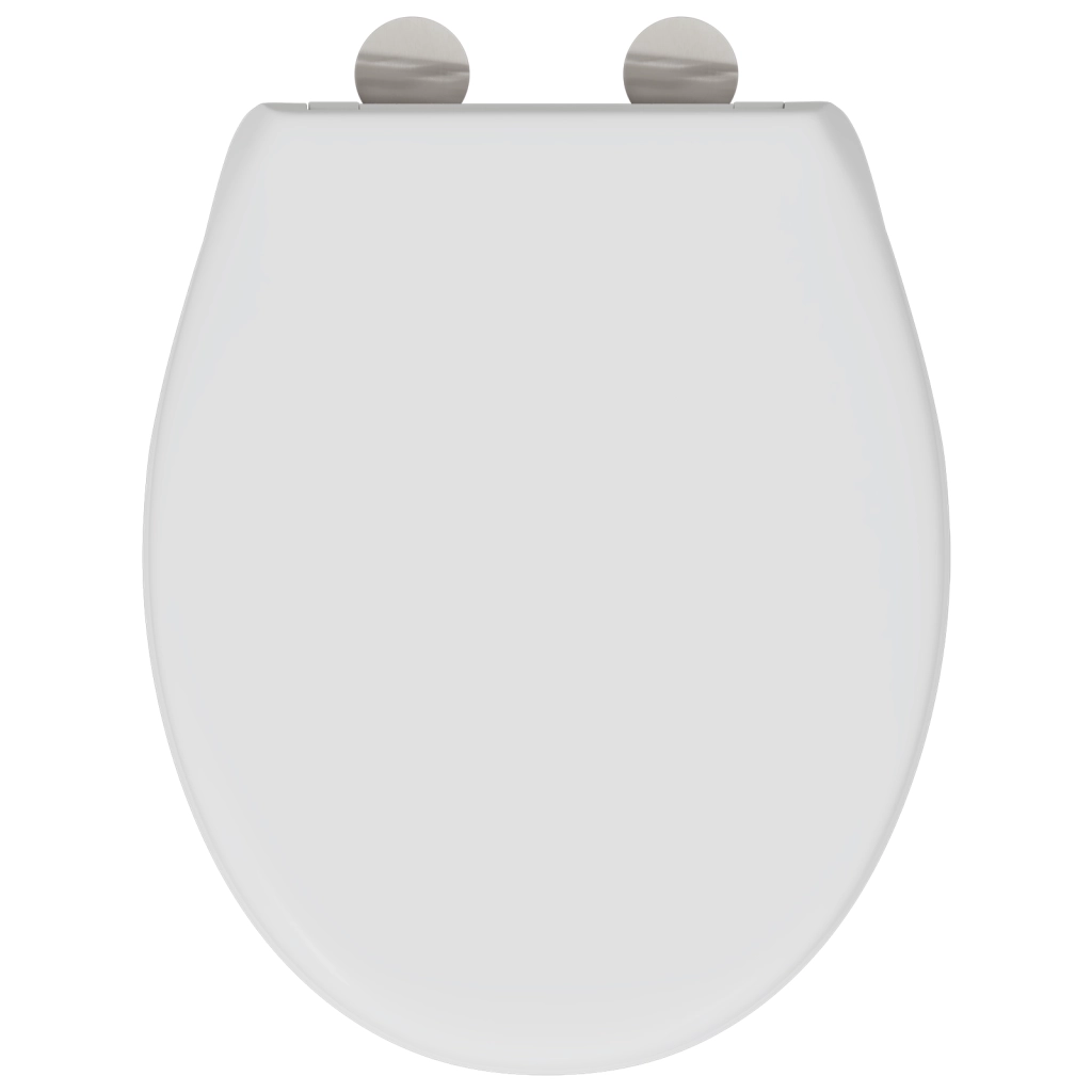 Sedile del Water con Chiusura Morbida Duroplast Bianco