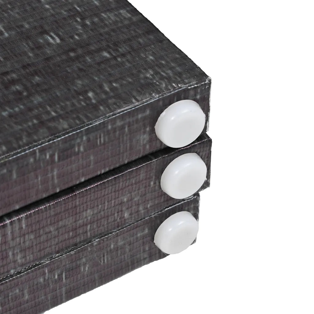 Divisorio Ambienti | Divider per stanze | Paravento Pieghevole 228x170 cm Stampa Piume Bianco e Nero